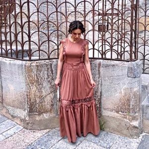 Brown Maxi Dress